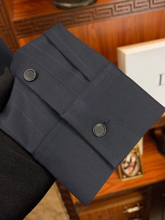 CD DIOR Men's Shirt Premium Fabric, Luxury Buttons, Perfect Fit