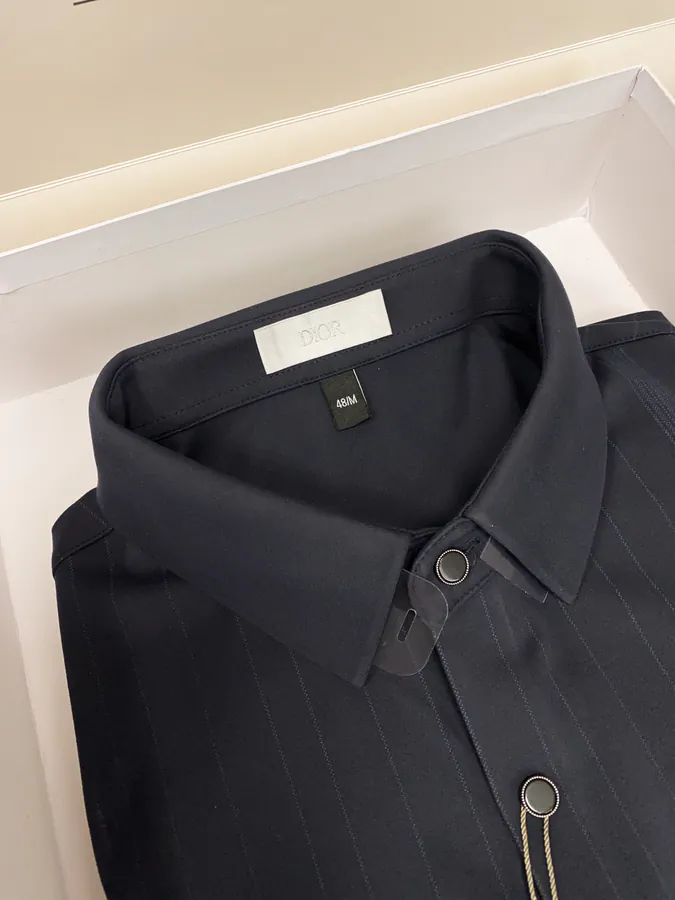 CD DIOR Men's Shirt Premium Fabric, Luxury Buttons, Perfect Fit