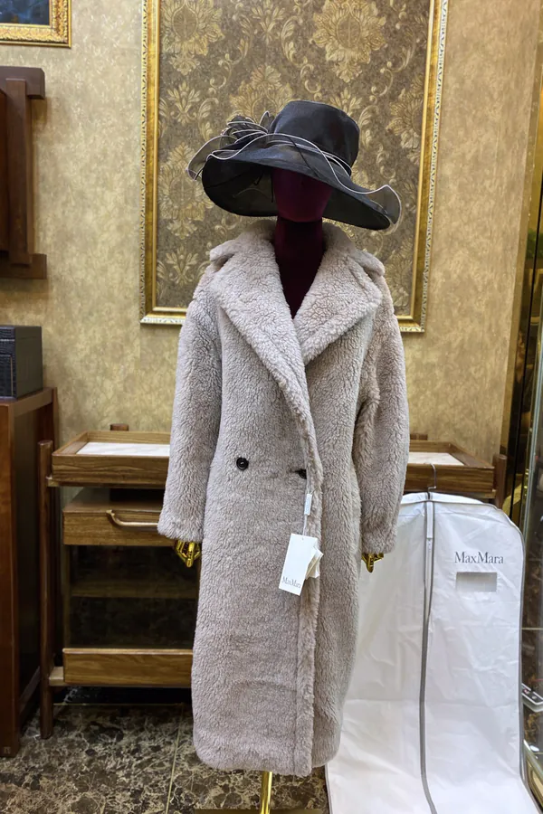 MaxMara Teddy Bear Bag in Grained Cashmere