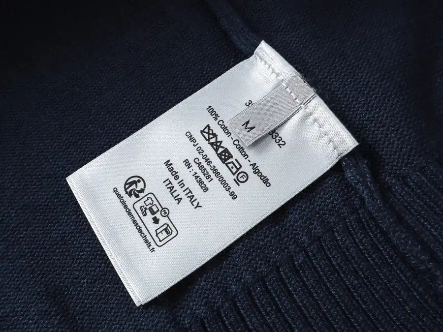 1947 Embroidered Wool Knit Sweater Spring 2024 Men's Collection