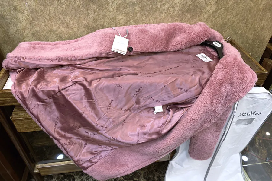 MaxMara Teddy Bear Bag in 100% Cashmere