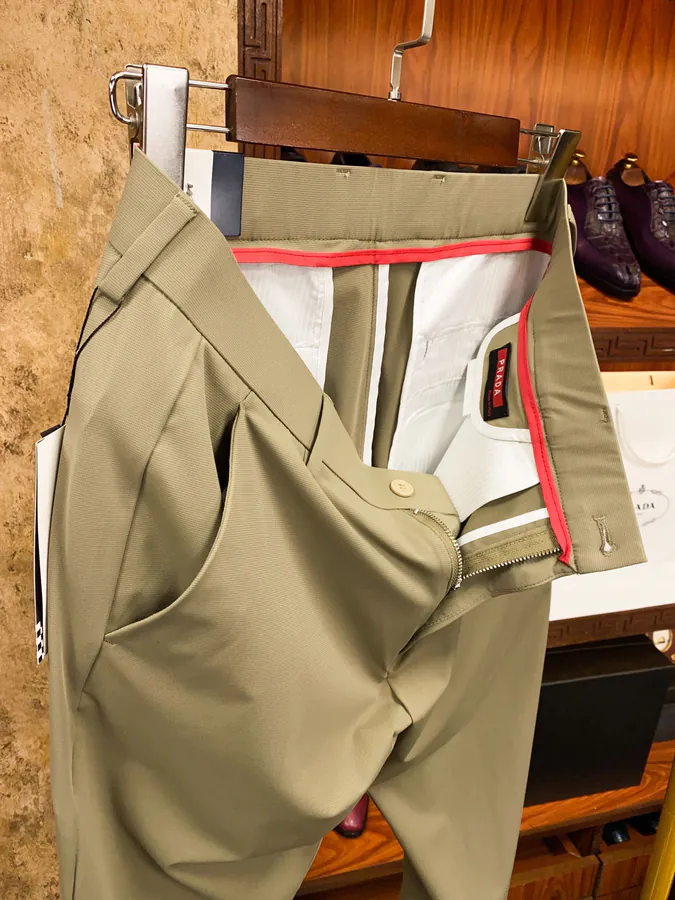 PRAD@ Authentic New Style Four Way Stretch High End Trousers