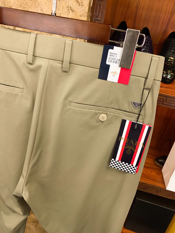 PRAD@ Authentic New Style Four Way Stretch High End Trousers