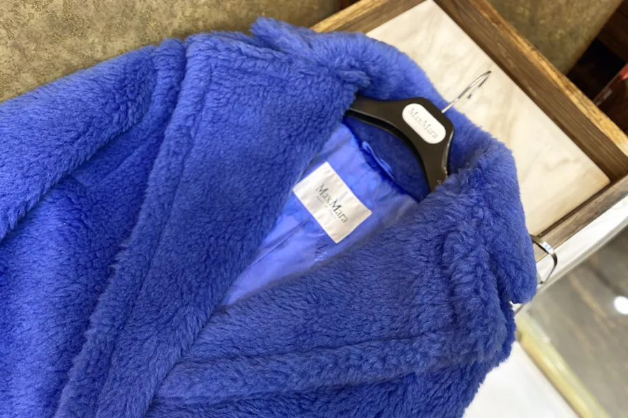 MaxMara Teddy Bear Bag in Grained Cashmere