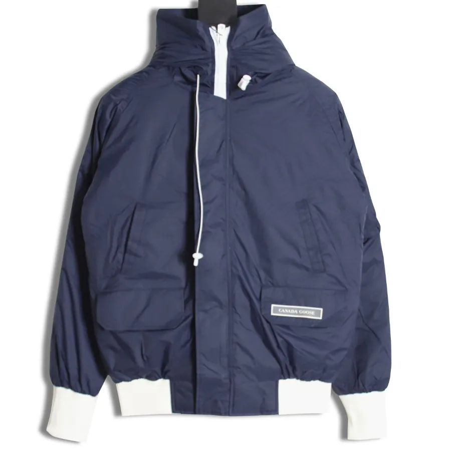 Canada Goose White Label Glacier Series Short Flight Down Jacket for Men and Women