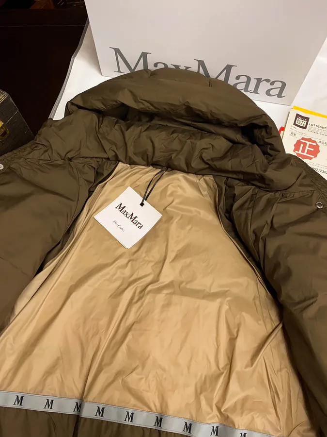 MaxMara Premium Longline Down Coat