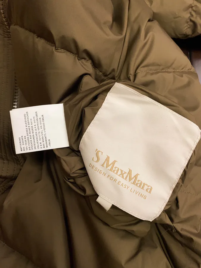 MaxMara Premium Longline Down Coat