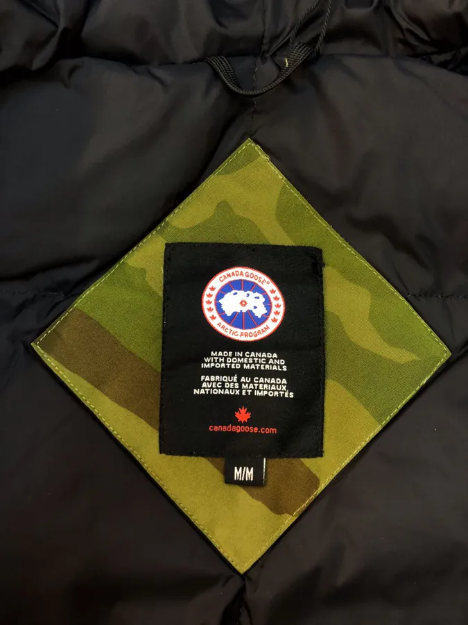 Canada Goose Far East 08 Series Down Jacket Unisex, Removable Fur Collar