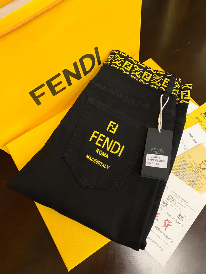 New Arrival FEND Premium Denim Pants