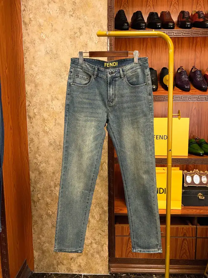 New Arrival FEND Men's Denim Pants Premium Fit