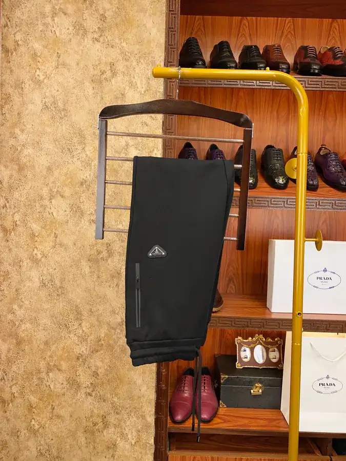 PRAD Logo Plain Cotton Drawstring Sporty