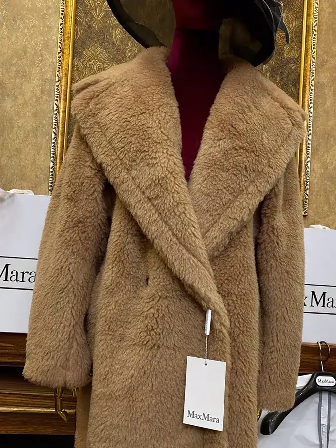 MaxMara Teddy Bear Bag in Grained Cashmere