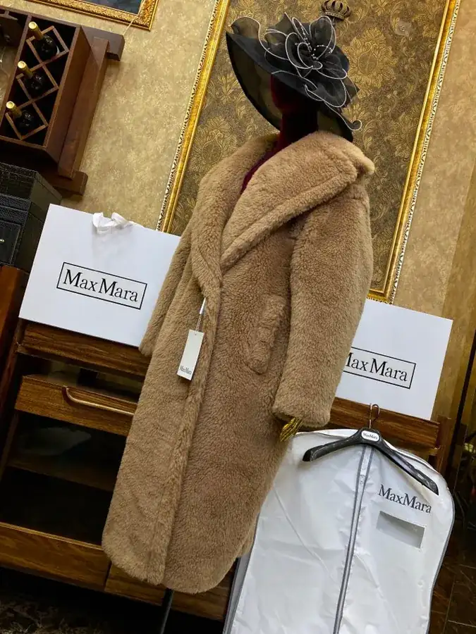 MaxMara Teddy Bear Bag in Grained Cashmere