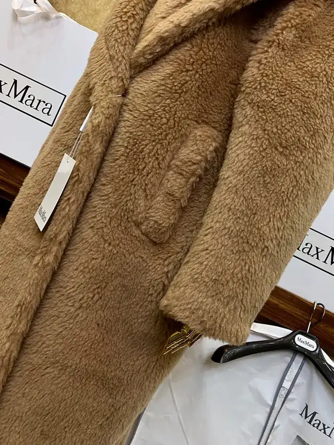 MaxMara Teddy Bear Bag in Grained Cashmere