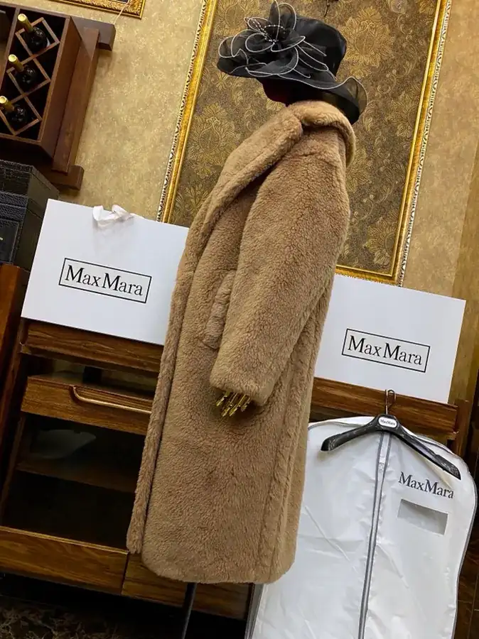 MaxMara Teddy Bear Bag in Grained Cashmere