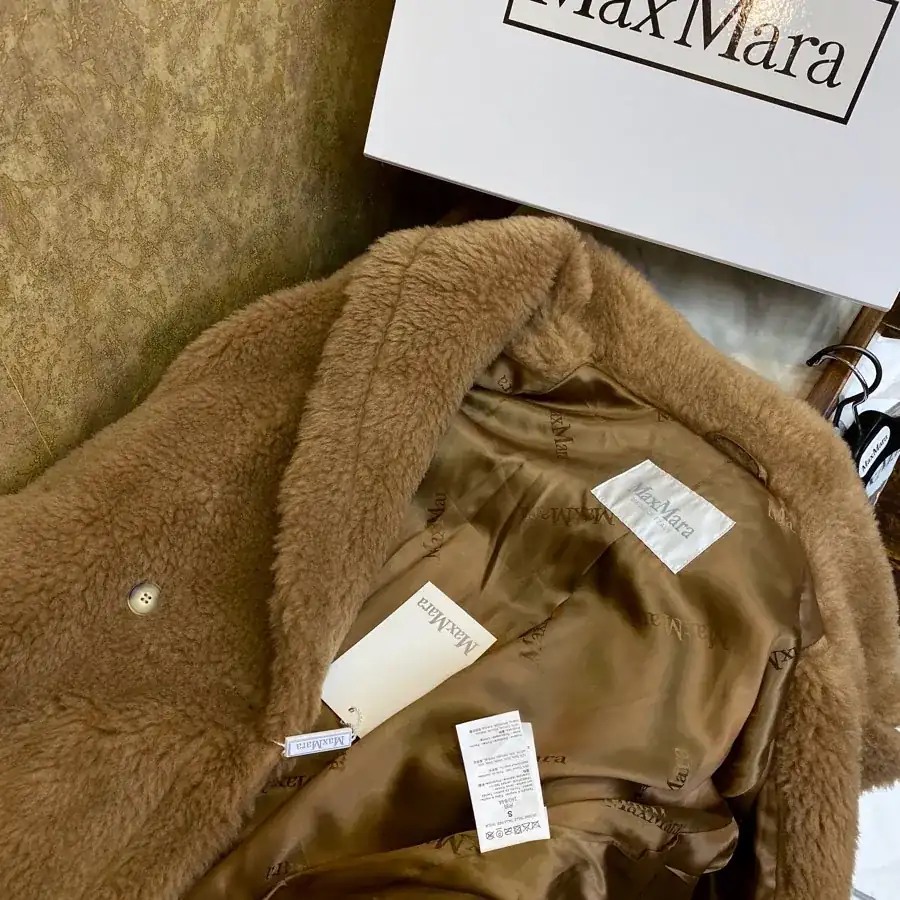 MaxMara Teddy Bear Bag in Grained Cashmere