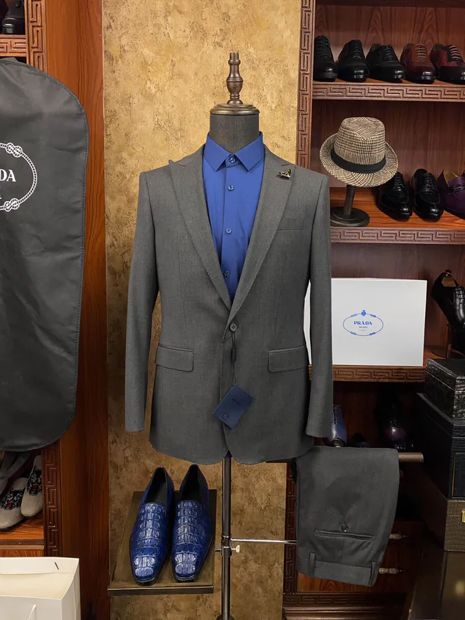 PRAD Men's Premium Business Suit and Trousers