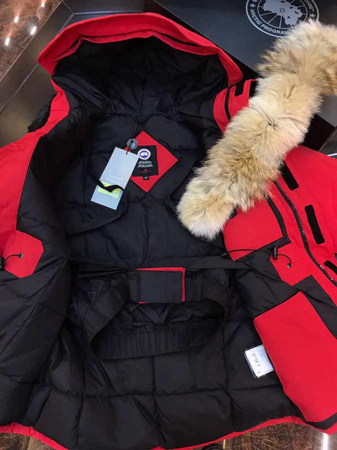Canada Goose Far East 08 Series Down Jacket Unisex, Removable Fur Collar