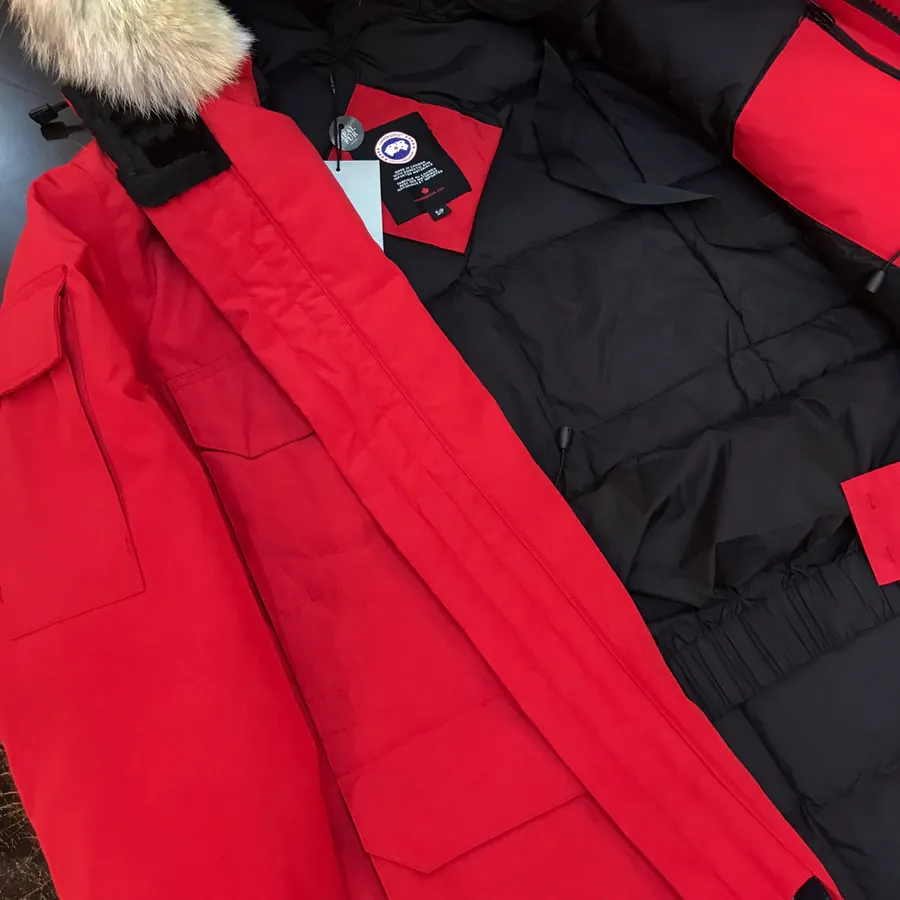 Canada Goose Far East 08 Series Down Jacket Unisex, Removable Fur Collar