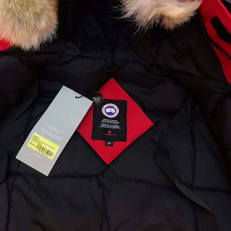 Canada Goose Far East 08 Series Down Jacket Unisex, Removable Fur Collar