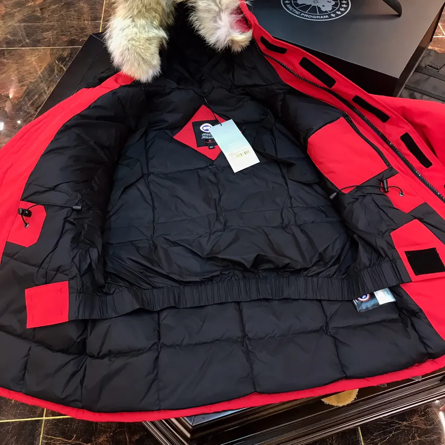 Canada Goose Far East 08 Series Down Jacket Unisex, Removable Fur Collar