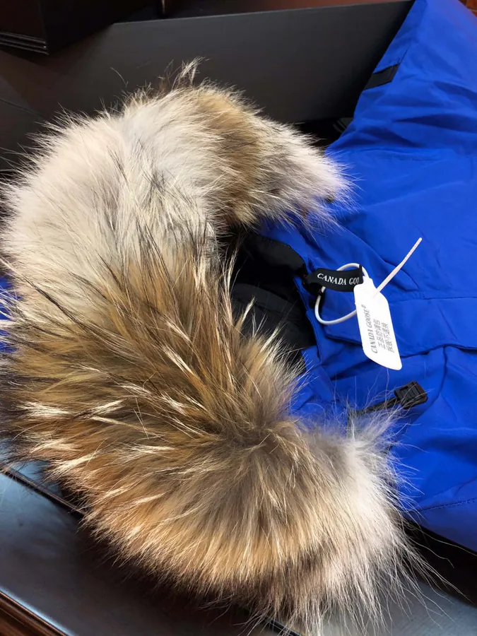 Canada Goose Far East 08 Series Down Jacket Unisex, Removable Fur Collar