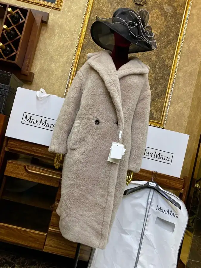 MaxMara Teddy Bear Bag in Grained Cashmere