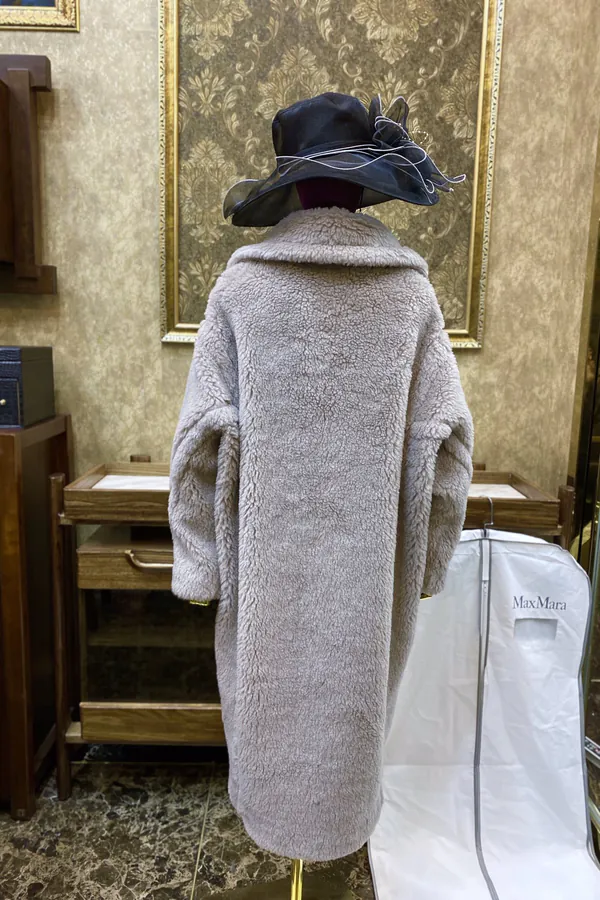 MaxMara Teddy Bear Bag in Grained Cashmere