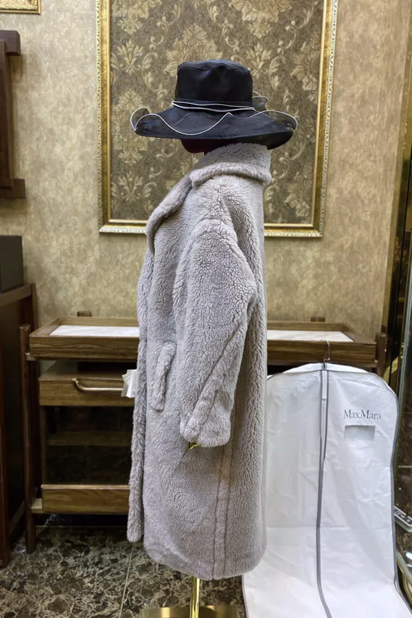 MaxMara Teddy Bear Bag in Grained Cashmere