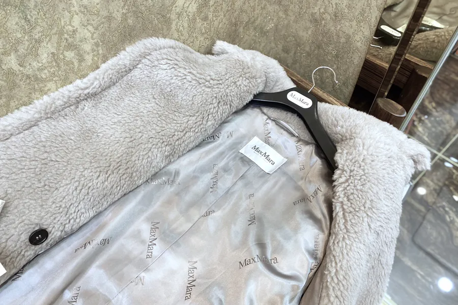 MaxMara Teddy Bear Bag in Grained Cashmere