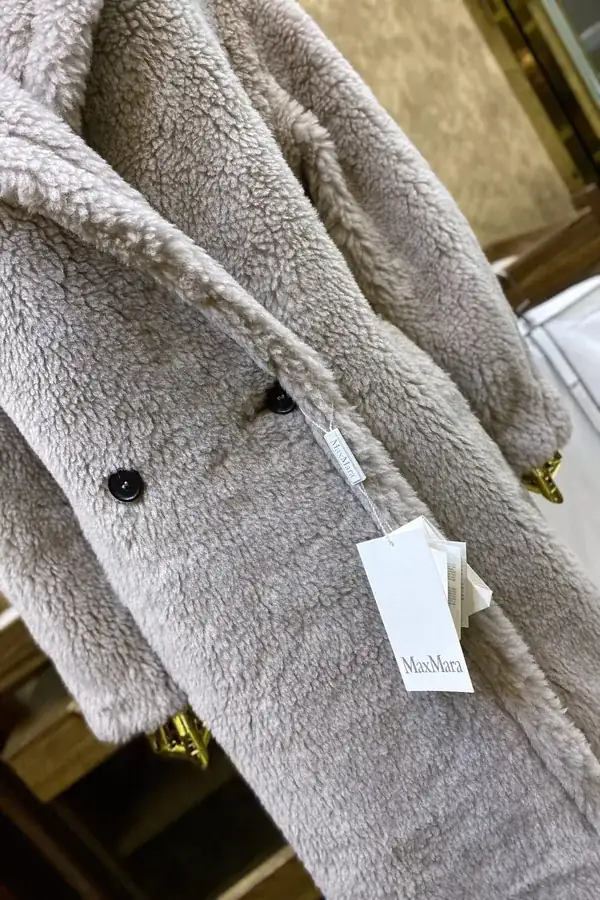 MaxMara Teddy Bear Bag in Grained Cashmere
