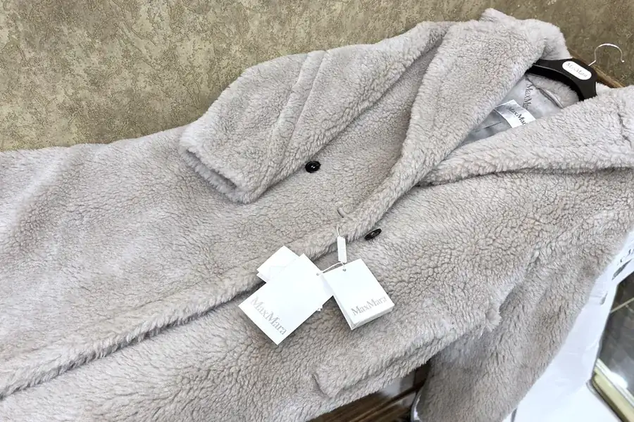 MaxMara Teddy Bear Bag in Grained Cashmere