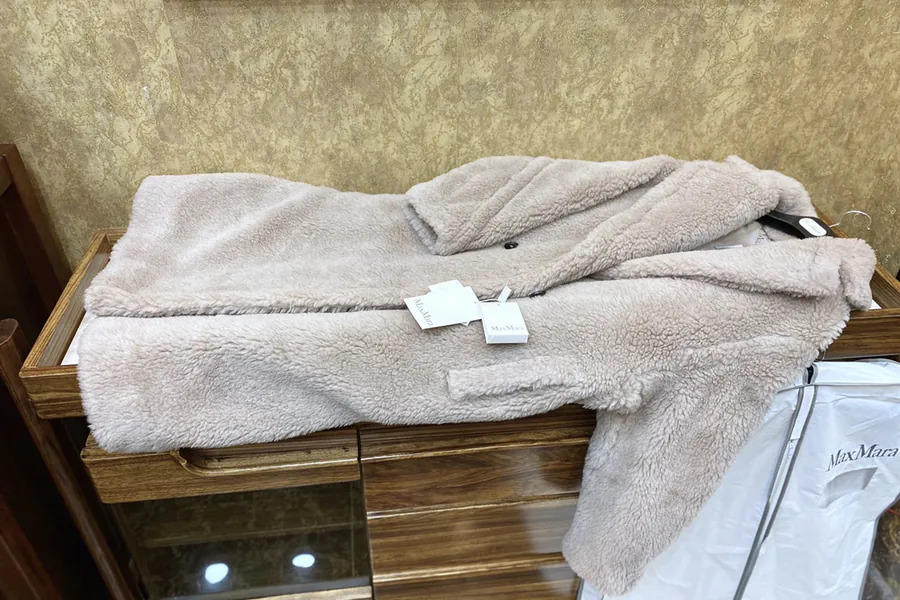 MaxMara Teddy Bear Bag in Grained Cashmere
