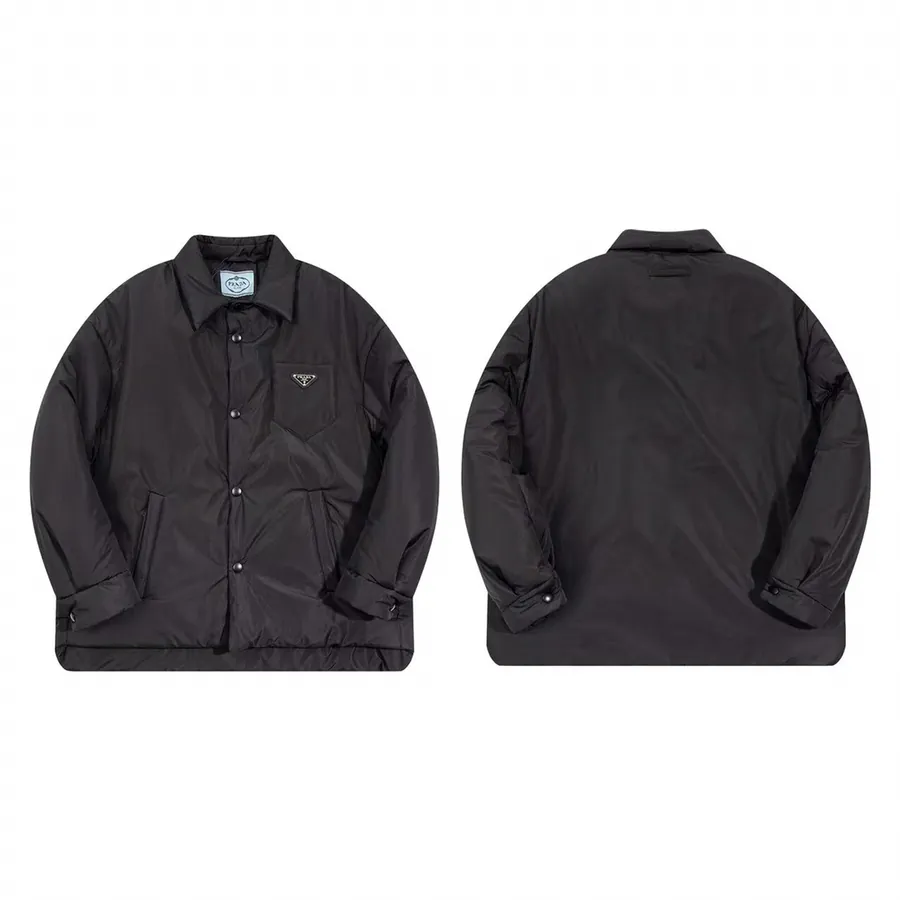PRAD 24PD Family Oversized Shirt Style Down Jacket