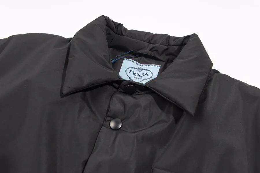 PRAD 24PD Family Oversized Shirt Style Down Jacket