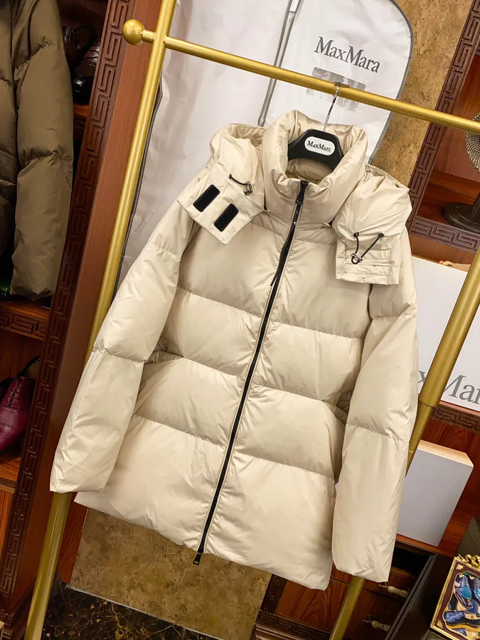MaxMara Premium Longline Down Coat Unisex