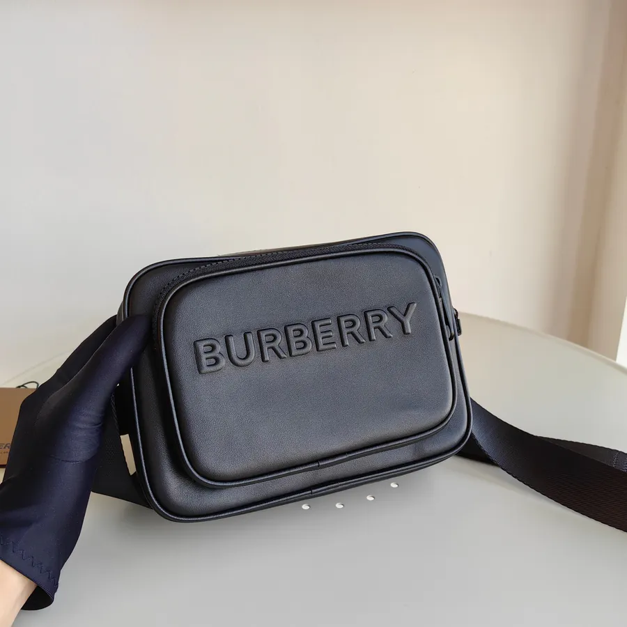 Burberry New Embossed Logo Crossbody Bag