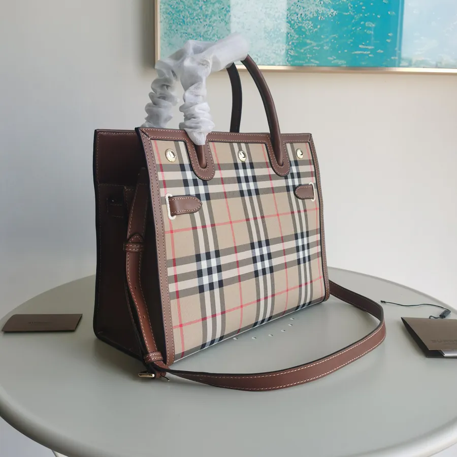 Burberry Title Teller Handbag