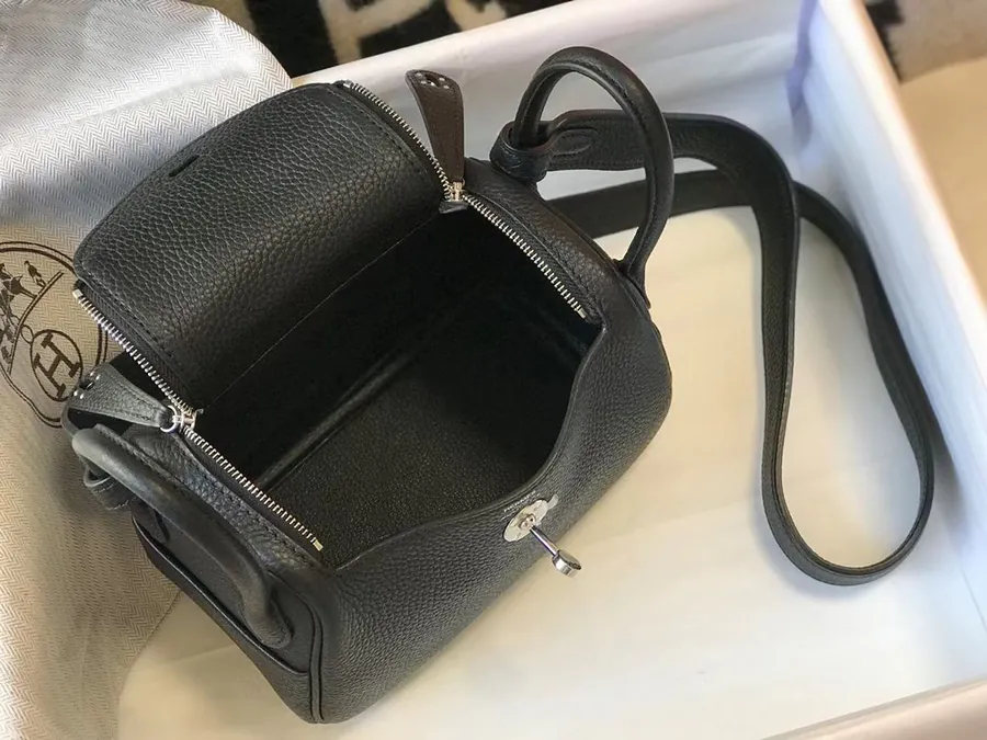 Mini Lindy Togo Bag in Top Grain Calfskin