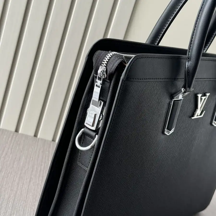 LV Password Lock Briefcase Premium Italian Calfskin, 2829 1L