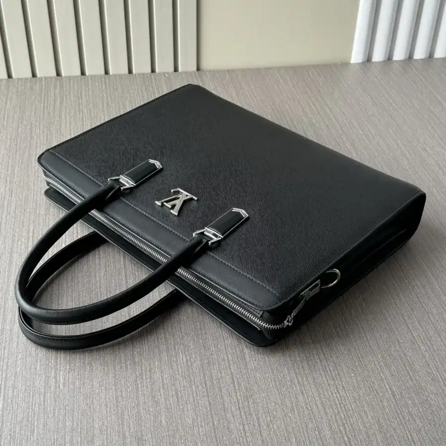 LV Password Lock Briefcase Premium Italian Calfskin, 2829 1L