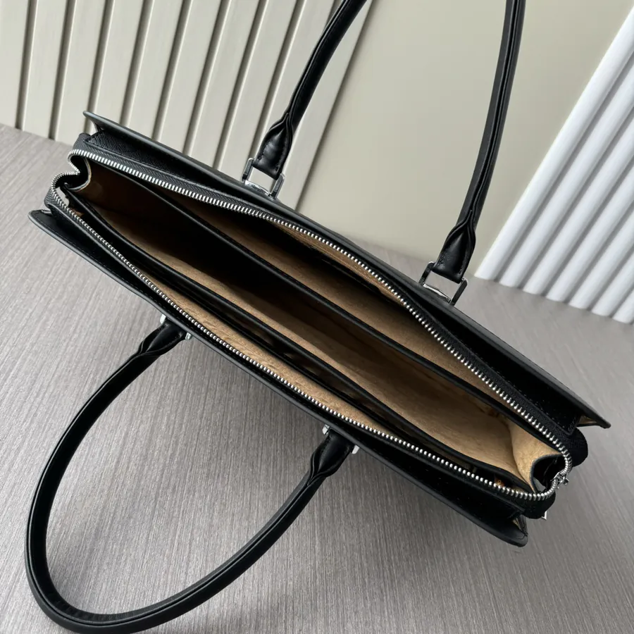 LV Password Lock Briefcase Premium Italian Calfskin, 2829 1L