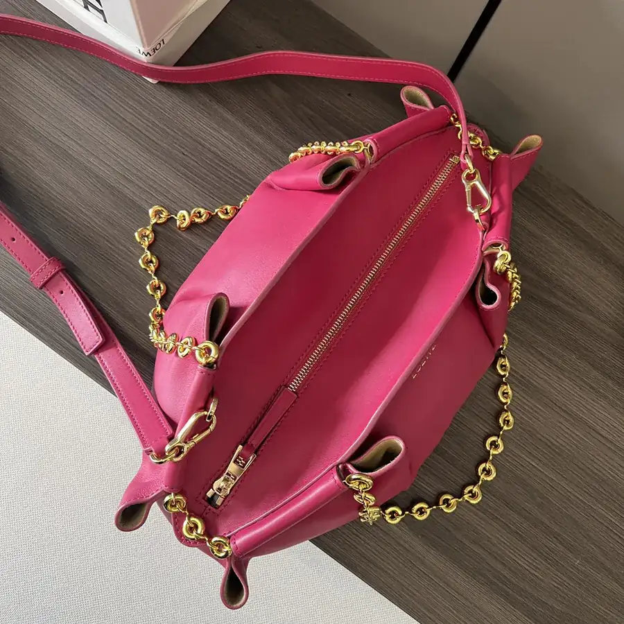 Lifestyle New Mini Calfskin Chain Strap Paseo Handbag
