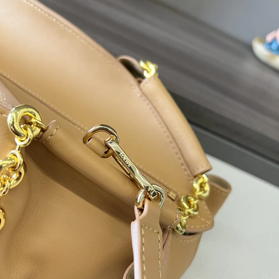 L Family New Mini Calfskin Strap Chain Paseo Handbag