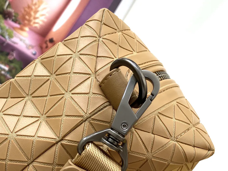 Issey Miyake BAOBAO Sporty Bucket Bag with Grained Calfskin