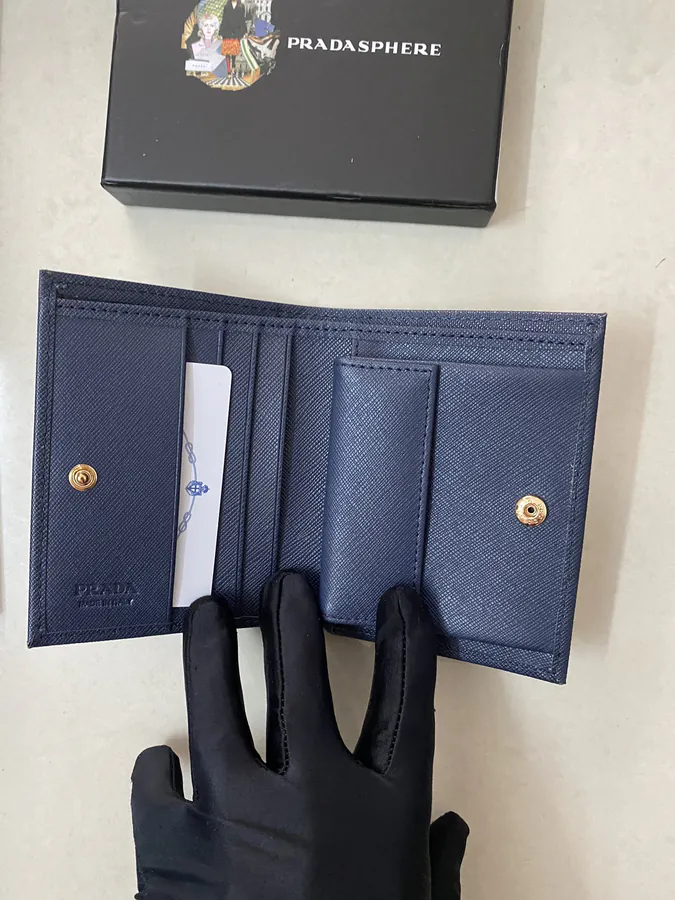 P Brand Blue Letter Series Ladies' Mini Crossbody Bag