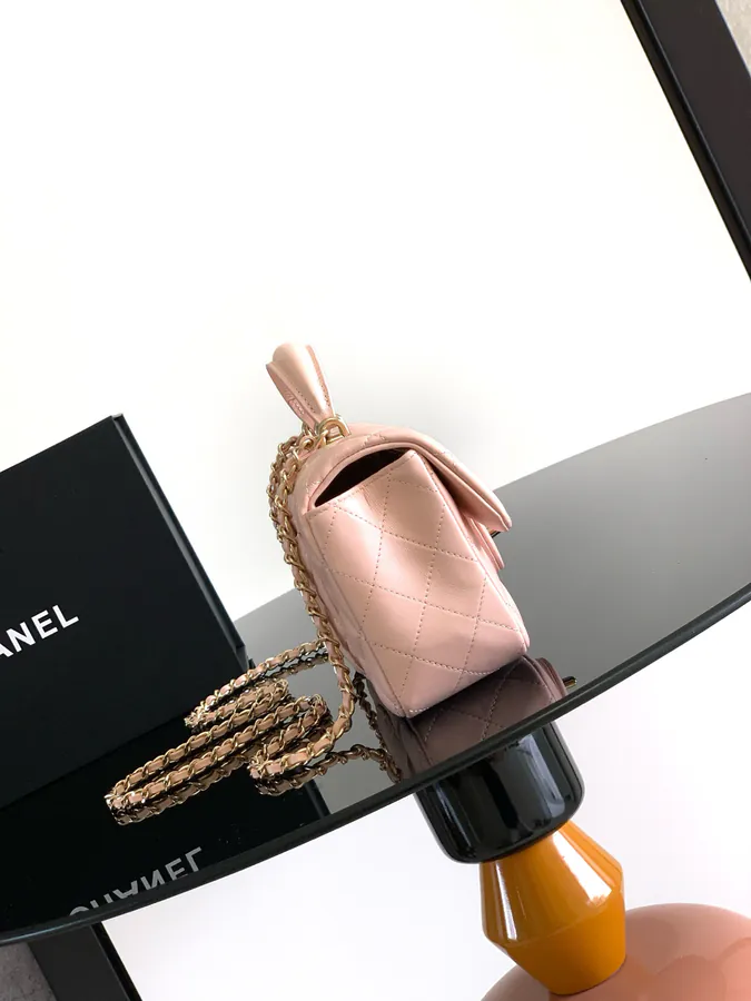 23k New Handle CF Mini Leather Bag