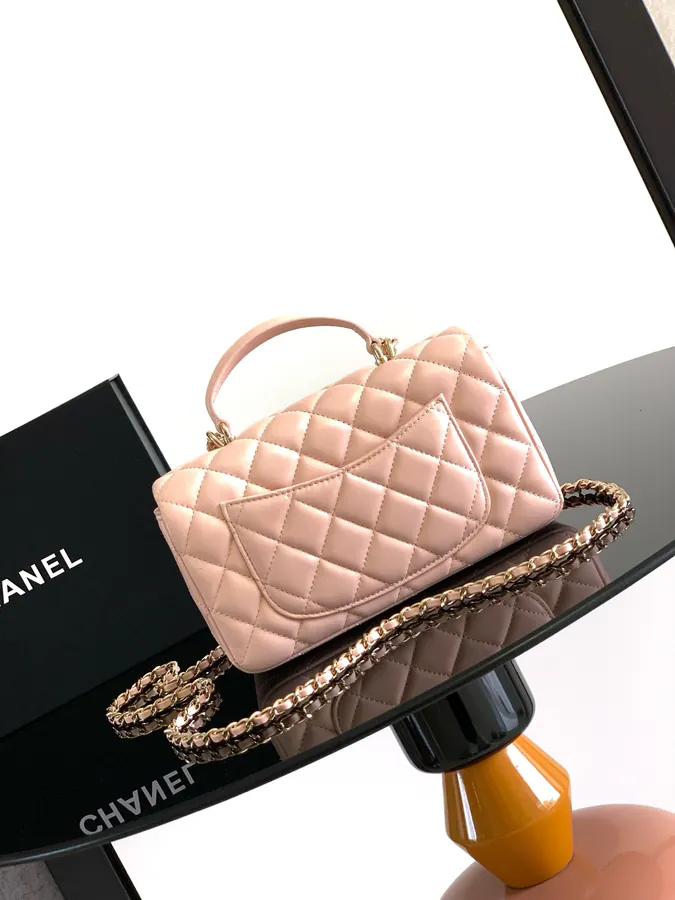 23k New Handle CF Mini Leather Bag