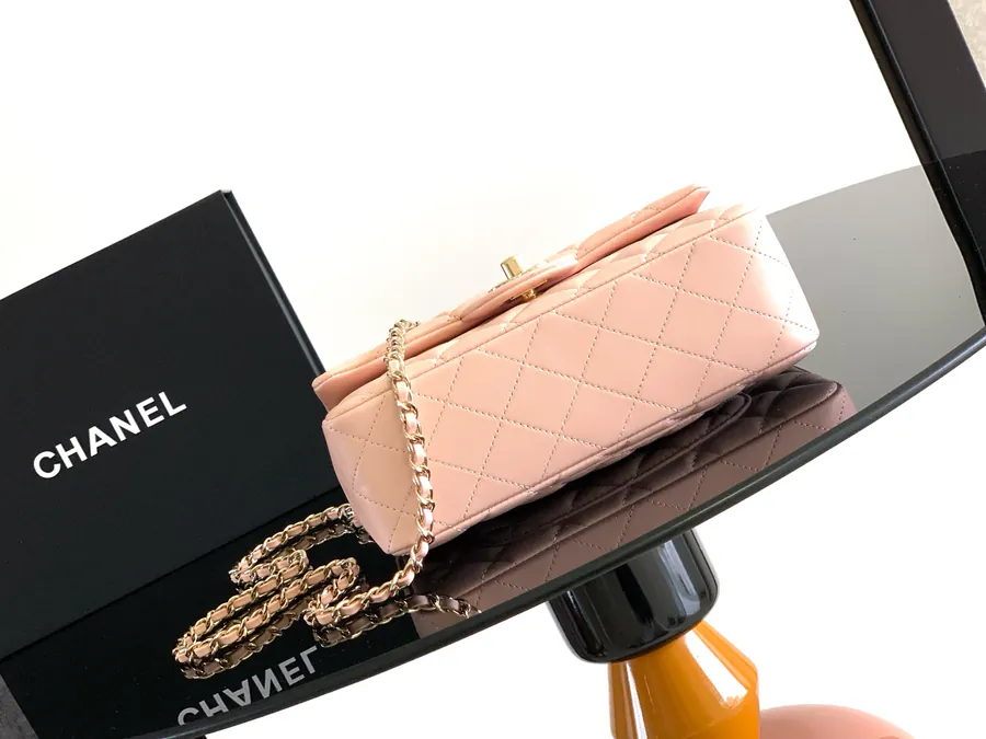 23k New Handle CF Mini Leather Bag