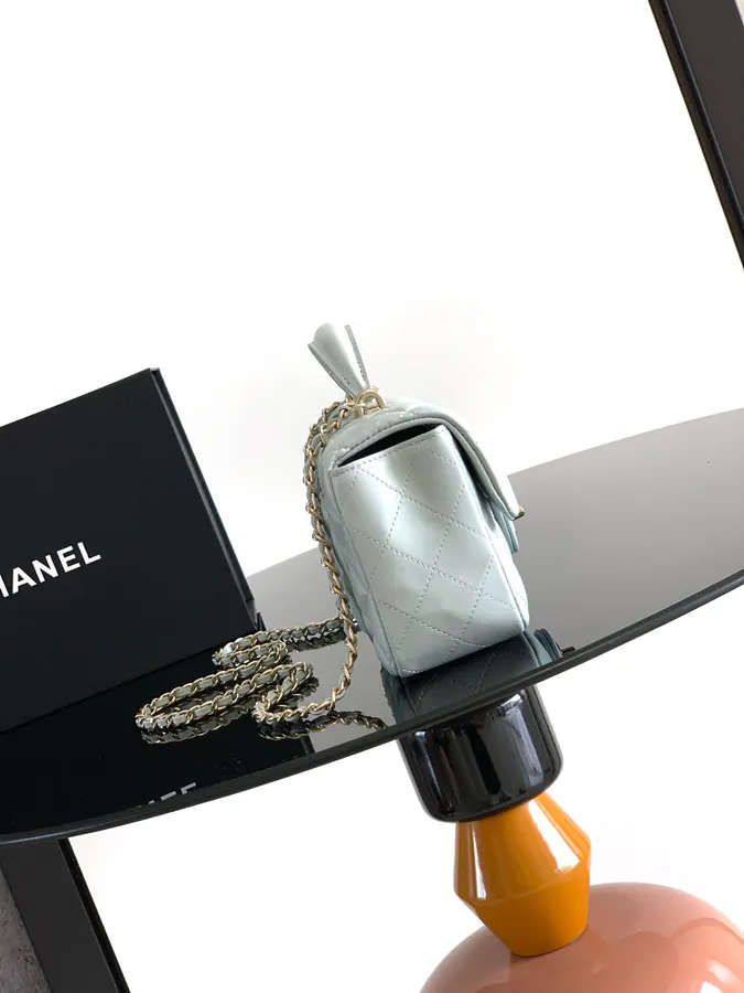 23k New Handle CF Mini Leather Bag